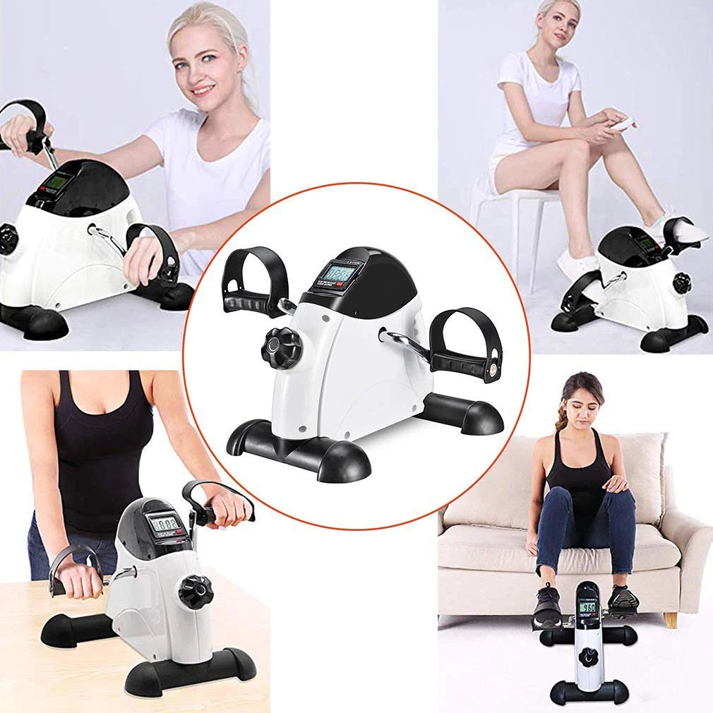 1PC Undertable Bicycle Pedal Exercise Machine Portable Home Fitness Bicycle Pedal Exercise Machine Foot Pedal Portable Bicycle