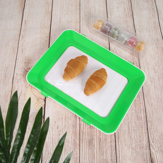 Reusable Food Fresh Keeping Fresh Spacer Organizer Detachable Food Plastic Fresh-Keeping Tray for Store Vegetables/Fruits/Meat