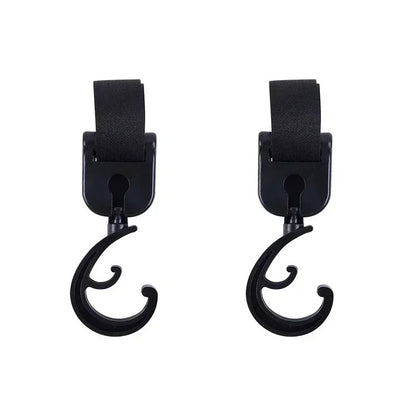 2pcs Car Back Seat Hook Multi-function Rear Seat Headrest Hanging Hook Umbrella Holder Seat Back Storage Interior Organizer Tool