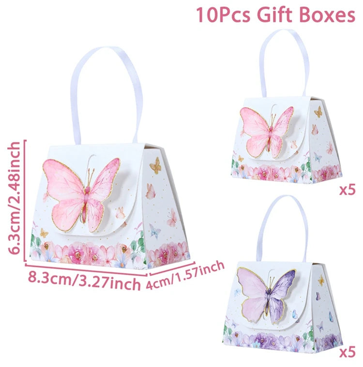 Butterfly Party Snack Tray Butterfly Birthday Party Decoration Kids Girls Birthday Party Supplies Baby Shower Party Decoration