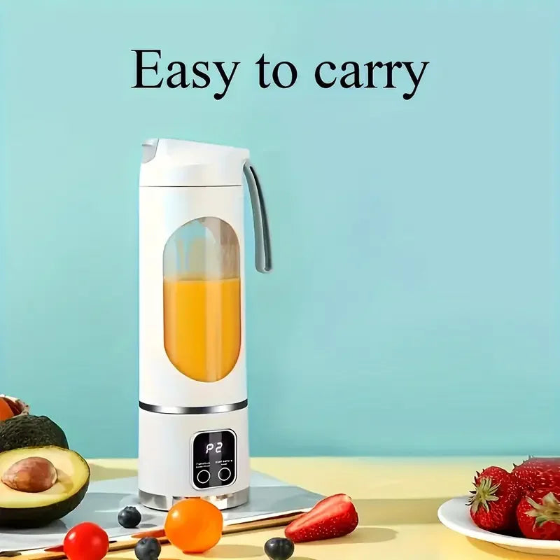 Compact Portable USB-Rechargeable Blender & Juicer 10.14oz Easy Clean for Smoothies Shakes Fresh Fruit Drinks