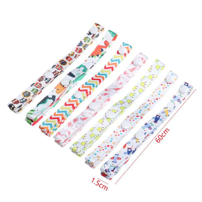 Baby Toys Stroller Strap Fixed Car Pacifier Chain Anti-Drop Hanger Belt Holder Baby Stroller Accessories