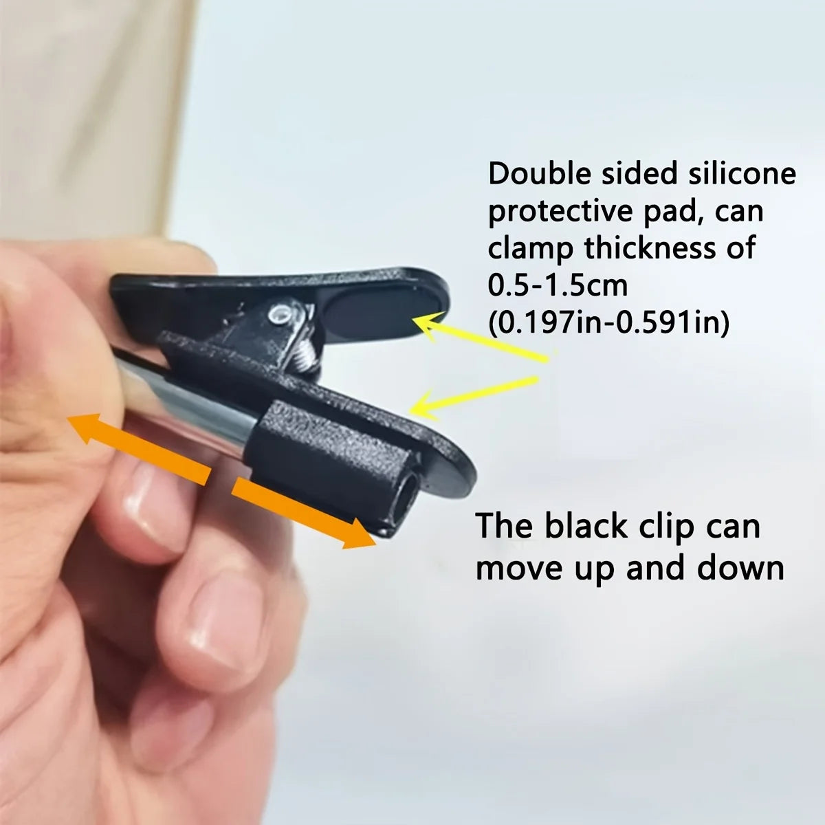 Mobile Phone Holder Sunscreen Umbrella Clip Outdoor Mobile Phone Fixed Umbrella Rain Parasol Mobile Phone Anti-Reflective