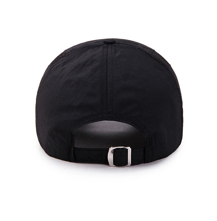Summer Outdoor Sports Quick-Drying Mesh Baseball Cap Yuda Men Cap Simple Solid Color Hat