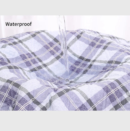 80x120cm 4 Layer Cartoon Dino Heart Diapering Mat Waterproof Washable Changing Pads for Night and Menstrual Protection Baby Care