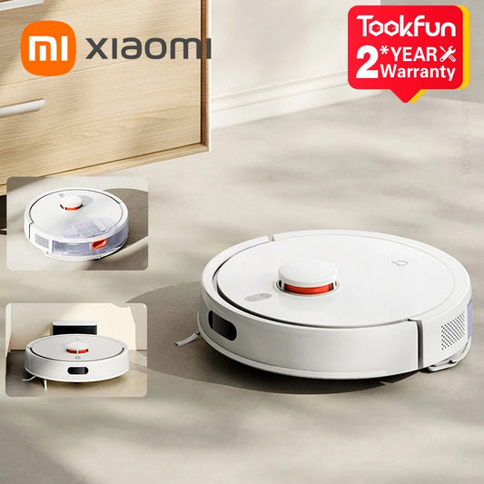 XIAOMI MIJIA Robot Vacuum Cleaners Mop 3C Plus Enhanced Edition Pro C103 5000PA Suction Sweeping Washing Mop APP Smart Planned