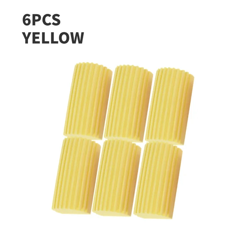 1/3/6pcs Dust Cleaning Sponges Pva Sponge Water Absorption Cleaning Sponge Household and Car Cleaning Sponges Friction Cotton