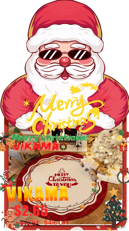 VIKAMA Retro Creative Wooden Long Floor Mats Modern Chinese Kitchen Carpet Bathroom Floor Mats Hallway Floor Mats Home Decor