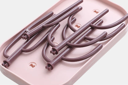 Baby Bottle Drying Racks Pink Beige Feeding Cup Holder Removable Storage Support Drain Rack Bottle Cleaning Drying Machine