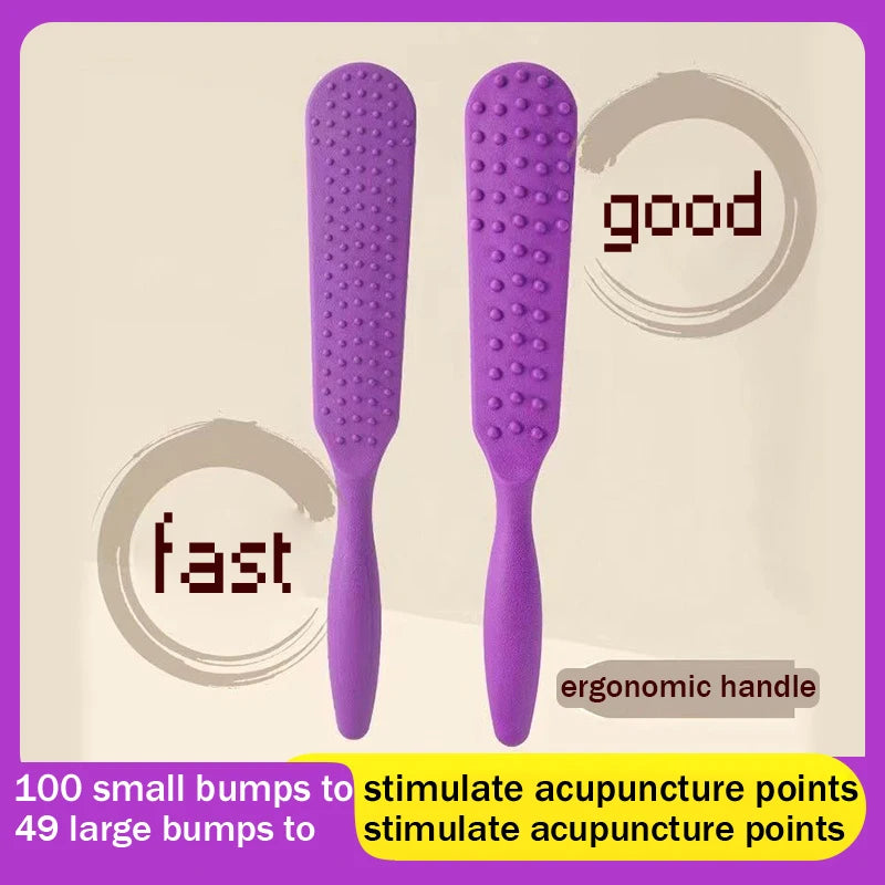 Meridian beat pounding back beat cervical spine health massage stick fitness home beat lengthening health artifacts