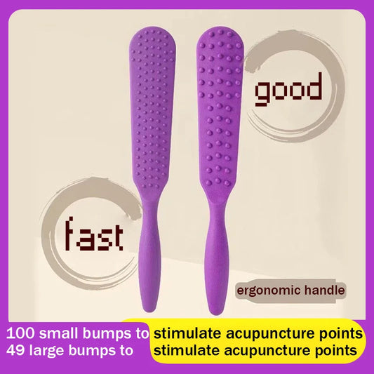 Meridian beat pounding back beat cervical spine health massage stick fitness home beat lengthening health artifacts