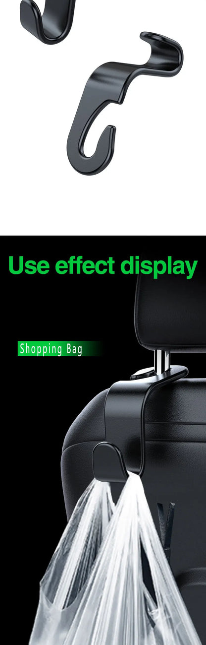 Seat Back Headrest Purse Hanging Hook Car Hanger Storage Baby Accessories Round Head Shape Car Hook