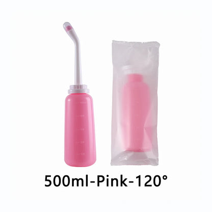 500ml Portable Bidet Spray Handheld Travel Bidet for Pregnant Women Baby Cleansing Water Washer Bottle Baby Showers Mom Bottle