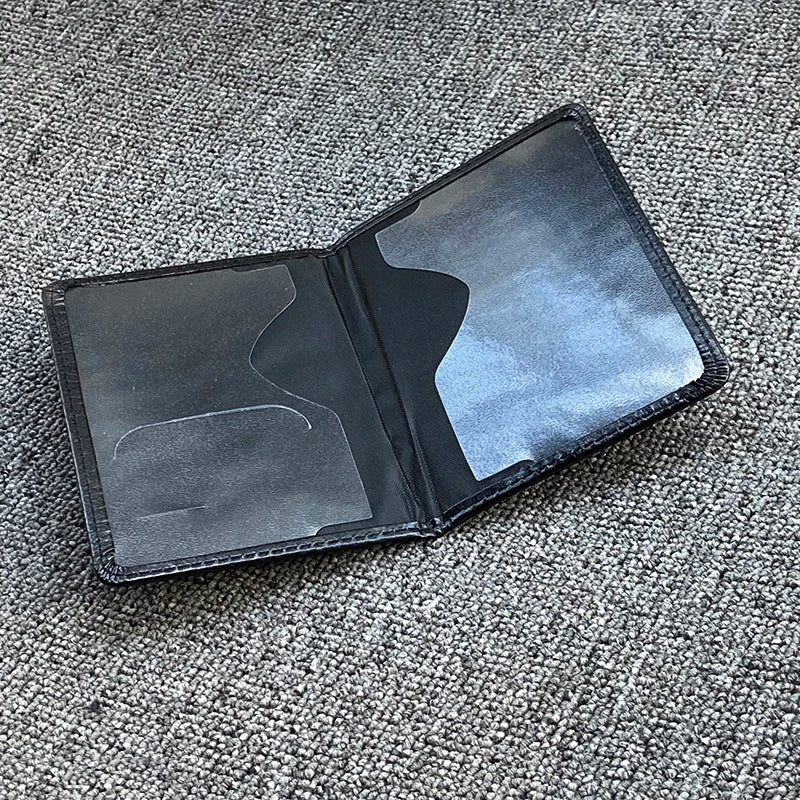 Satan Servant of God Passport Holder Pu Leather Passeport Case Women Travel Wallet Covers for Passports