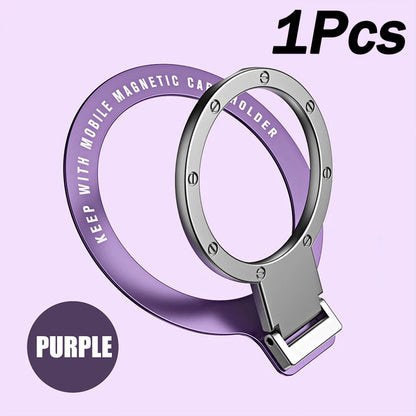 Cell Phone Ring Holder Stand Finger Grip Degree Rotation Kickstand Compatible iPhones Wireless charging