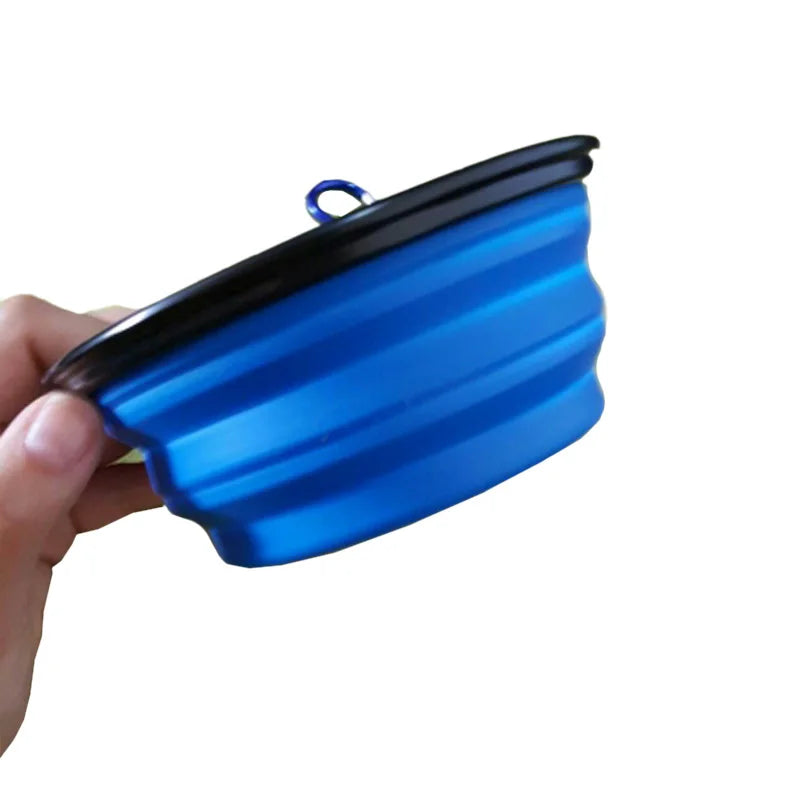 Portable Silicone Pet Feeder Collapsible Car Carry Pet Bowls Food Water Feeding Dog Cat Outdoor Travel food Bowls Container