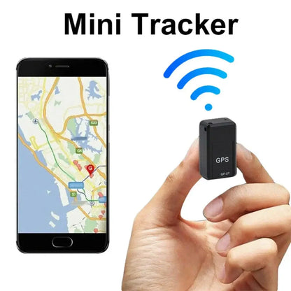 GPS car tracker GF-07 for vehicles, motorcycles, bicycles and pets - real-time GSM/GPRS locator and positioning device