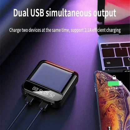 Xiaomi Power Bank 30000mAh Mini Power Bank Pocket Power Bank Small Portable Fast Charging Power Bank Mobile Phone Accessories