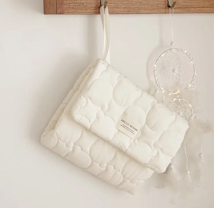 INS Simplicity Korean Diaper Changing Mat for Newborn Cartoon Bear Infant Baby Changing Pad Cover Portable Baby Changing Pad