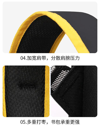 TAKARATOMY Backpack Trolley School Bag Pikachu School Bag Stationery Storage Backpack Multifunctional Travel Bag School Season