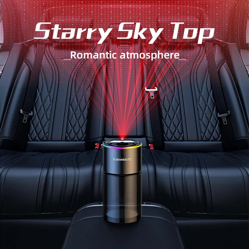 Spray Aroma Car Decorations Accessories With Aromatherapy High-End Car Air Freshener Electronic Car Fragrance Auto Deodorization