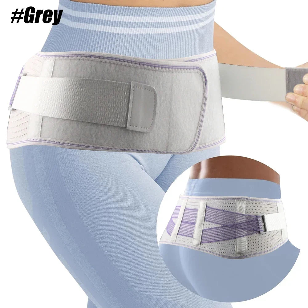 1PCS Lightweight Back Brace for Lower Back Pain – Breathable Mesh Design & Adjustable Straps-Ideal for Men & Women Under Clothes