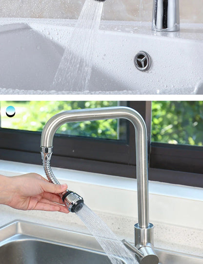 Kitchen Faucet Nozzle Extender Sink Water Tap Nozzle Filter Bubbler Faucet Aerator Attachment Home Bathroom Toilet Accessories