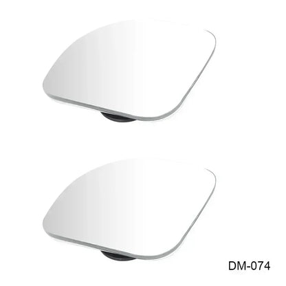 Car Blind Spot Mirror Frameless Auxiliary Rearview Mirror Auto Motorcycle Universal Wide Angle Adjustable Small Mirrors