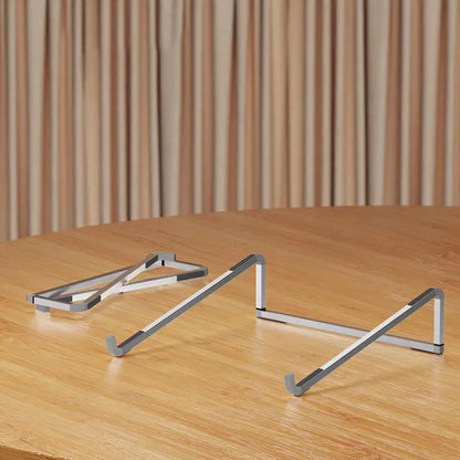 Laptop Stand For Folding Adjustable Aluminum Computer PC Tablet Stand Notebook Tablelaptop Holder Heat Dissipation