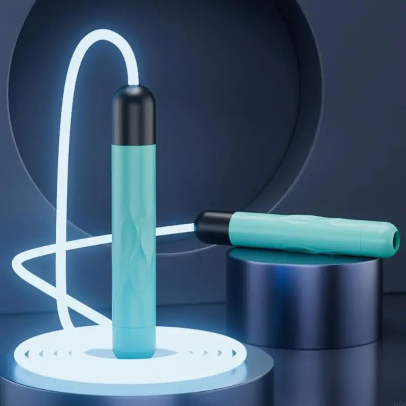 652D Skipping Rope Fitness Adjustable Night Glowing Skip Rope Exercise LED Jump Rope