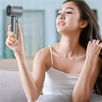 Xiaomi Portable Handheld Fan 120 Wind Speed Mini Leafless Handheld Fan USB Charging Fan Electric Charging