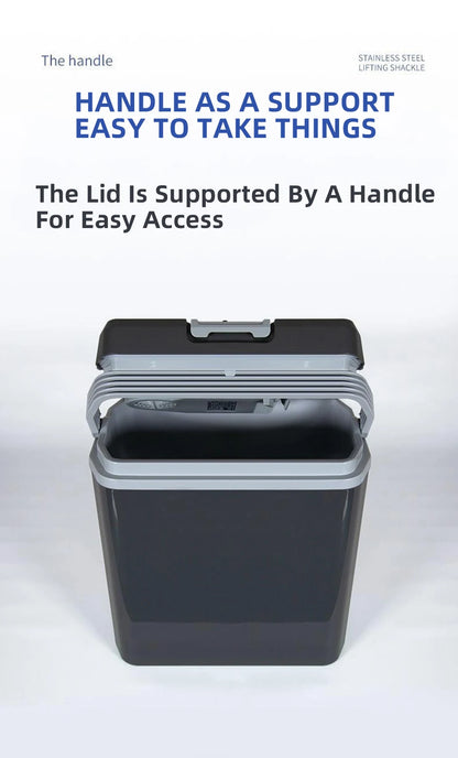 24L Car Refrigerator 12V 220V Heat Cool Mini Electric Equipment For Cars Compressor Box  Fridge Electric Devices Nest Freezer