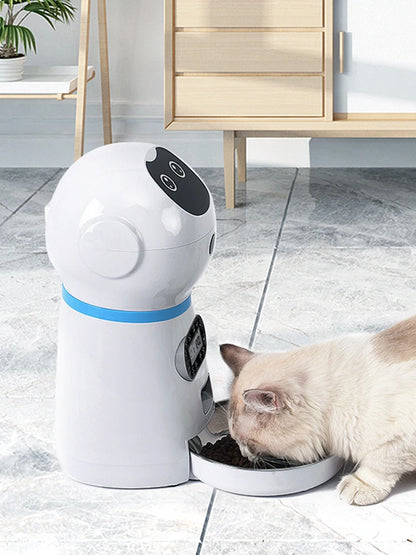 1PC Intelligent Pet Feeder - Cat And Dog Feeding Device - Automatic And Precise Feeding Intelligent Feeder