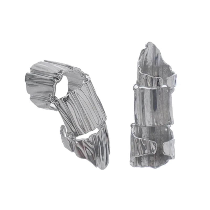 Wide Fold Open Finger Rings Girls Travel Accessories Christmas Anniversary Gift