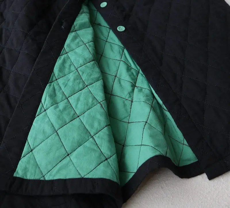 Oversized women's cotton Jacket 2025 New Winter Coat Women Loose Casual Warm Long Overcoat Female Literary Retro Cotton Coats