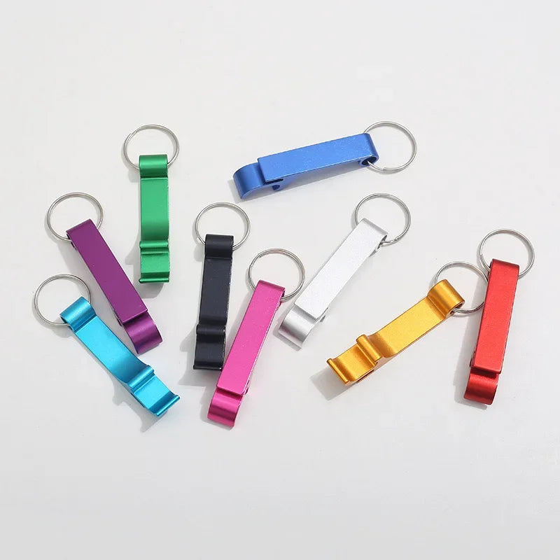 Beer Opener Personalize  Aluminum Metal Bottle Multifunctional Tools
