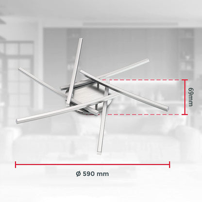 Modern Led Chandeliers Light for Living Dining Room Bedroom Study Room New Matte White Led Chandelier Fixture Ceiling Lamps