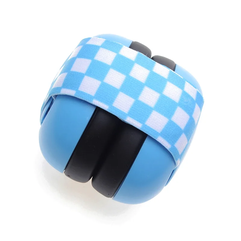 MACH-Baby Noise Cancelling Ear Protection Earmuffs For Infants With Elastic Headband Airplane Travel Baby Accessories A