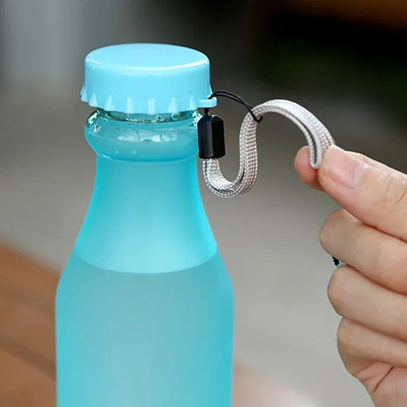 500ML Sport Water Bottle Anti-drop Hydro Flask BPA-Free Leakproof Drinking Bottles Outdoor Travel Drinking Cups for Outdoor