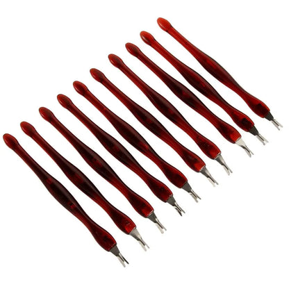 Nail Care Tool Cuticle Nipper Manicure Nail Art Nail Polish Removal Cuticle Remover Nail Cuticle Pusher Dead Skin Fork