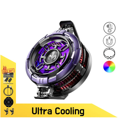 MEMO CX08, 2 in 1 Thermoelectric Phone Cooler and Wireless Charger, Semiconductor-Based, for iPhone & Android Phones