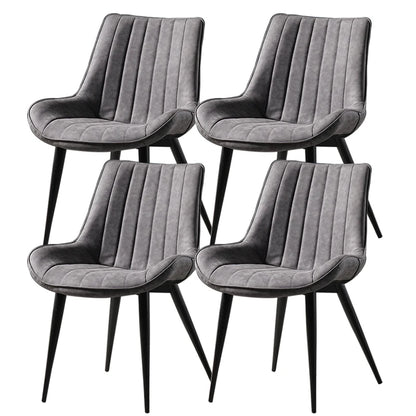 Nordic light stool leather soft dining chair kitchen dining room back chair dining room back chair restaurant is free shipping