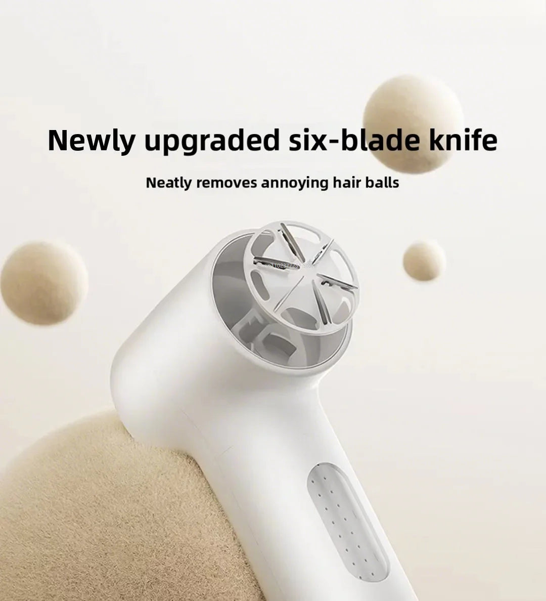 XIAOMI MIJIA Lint Remover 2,Fabric Shaver Clothes,180min Battery,6-Blade Strong Suction,USB Rechargeable,Fluff Pellet Removers