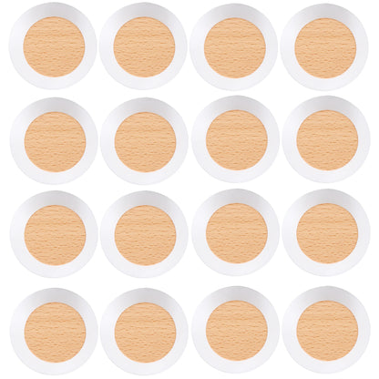 Wooden Hook, Geometric Shape Wood Wall Hook, Wooden Coat Peg Coat Hanger for Hanging Clothes, Hat, Scarves and Towel in Bedroom,