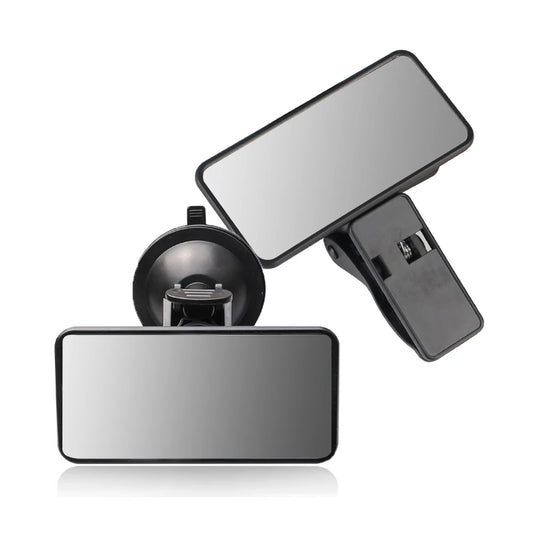Car Mirrors Baby Safety Mirrors Car Interior Rear View Mirror 360 Degrees Rotatable Makeup Mirrors Shatterproof Adjustable