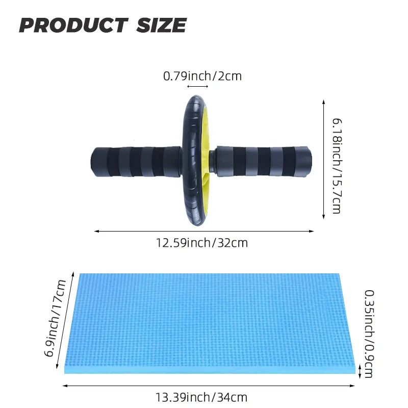 Abdominal Trainer Abdominal Exercise Roller Rollators Household Fitness Accessories Athletics Ab Roller Abdominal Fitness Wheel