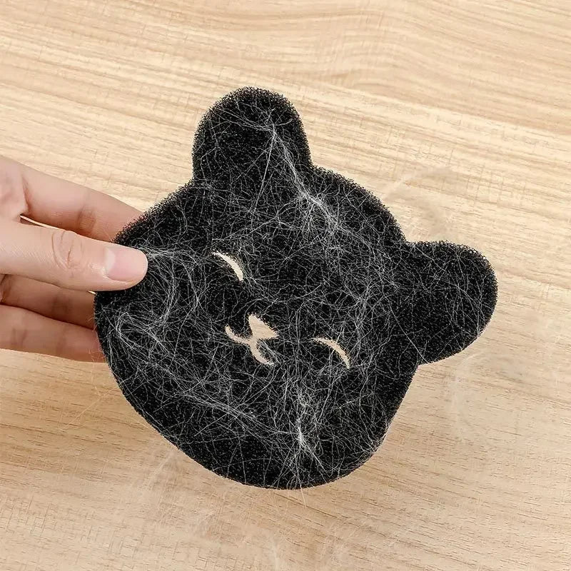 9PCS Pet Hair Remover Bear Shape Laundry Ball Washing Machine Lint Catcher Reusable Clothes Sofa Cat Dog Hair Cleaning Sponge