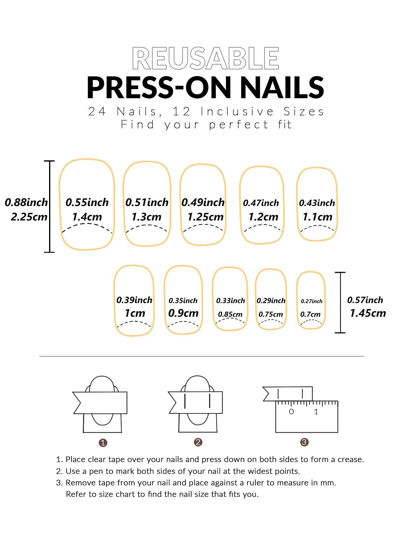 24PCS Long Coffin Pink Press On Nails Fake Press On Nails Gradation Press On Nails Summer Nails