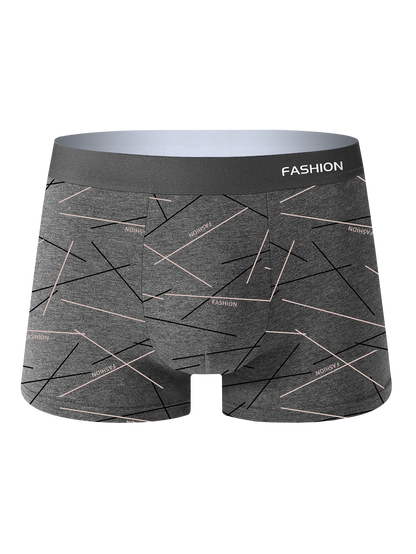 8Pieces Men's Briefs Simple Mix Soft Comfortable Men's Boxers Briefs Fashionable Personality Athleisure Men's Pants Boxer Briefs