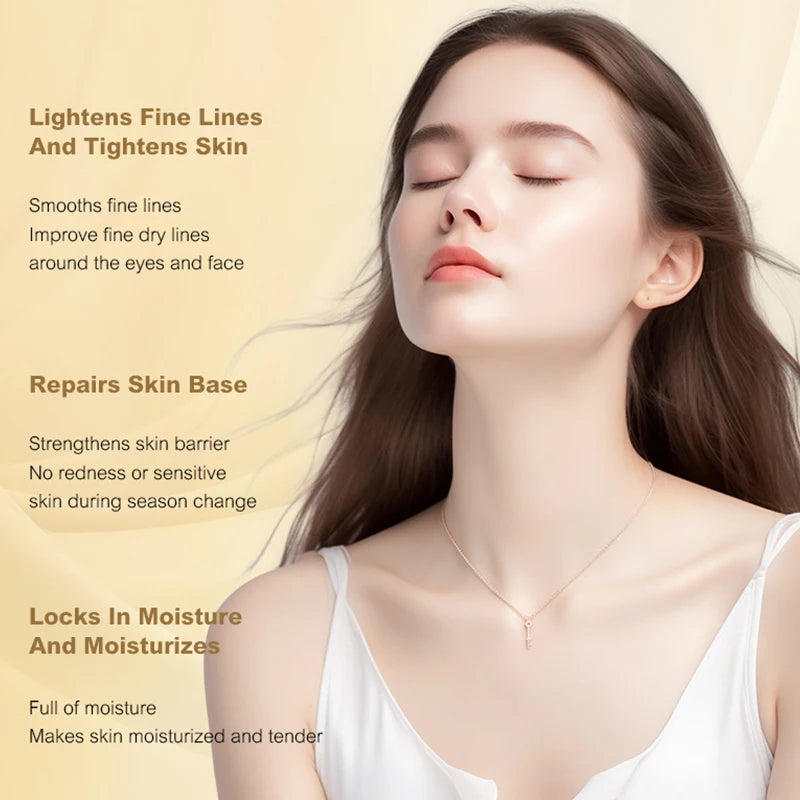 OKADY Skin Care Set Anti Aging Skin 10-piece Daily Care Routine Kit With Vitamin C Peptides Facial Cleanser Eye Mask Toner Serum